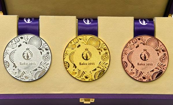 Reveladas as medalhas dos Jogos Europeus 2015 - Surto Olímpico